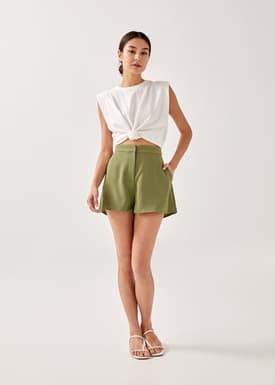 Laylia Tailored A-line Shorts