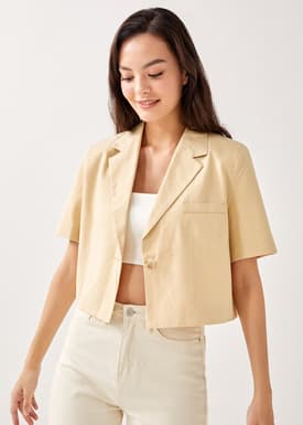 Emerson Shoulder Padded Tailored Blazer
