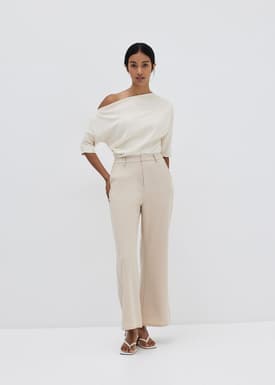 Melvie Relaxed Asymmetrical Top