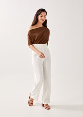 Melvie Relaxed Asymmetrical Top