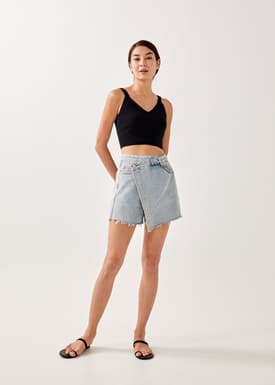 Alla Knitted Cropped Top