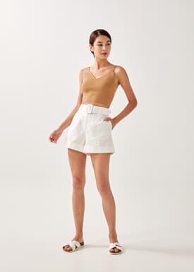 Alla Knitted Cropped Top