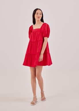 Norinna Tiered Tie Back Dress
