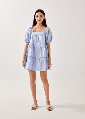 Norinna Tiered Tie Back Dress