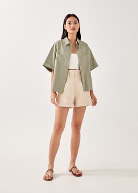 Analin Boxy Shirt