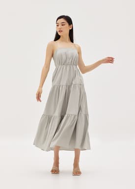 Kalita Padded Tie Back Dress