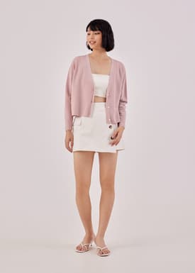 Meghan Relaxed Cropped Cardigan
