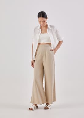 Elka Regular Palazzo Pants