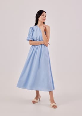 Chelle Toga Puff Sleeve Dress