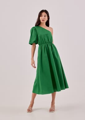 Chelle Toga Puff Sleeve Dress