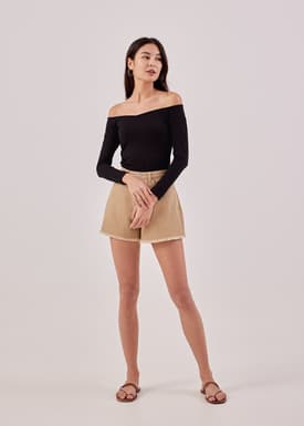 Alyson Off Shoulder V-neck Top