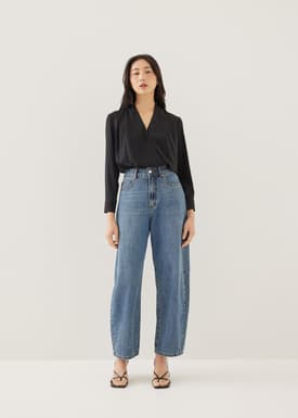 Ada V-neck Wrap Blouse (2022 Version)