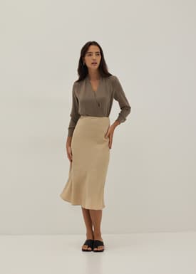 Ada V-neck Wrap Blouse (2022 Version)