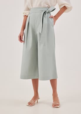 Dallyn Wide Leg Sash Culottes