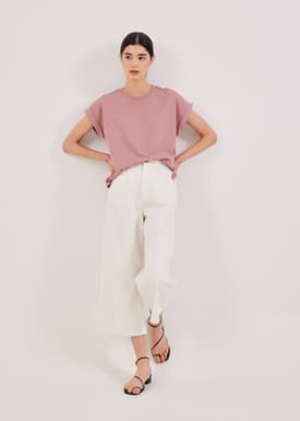 Zosia Jersey Relaxed Top