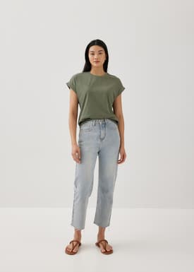 Zosia Jersey Relaxed Top