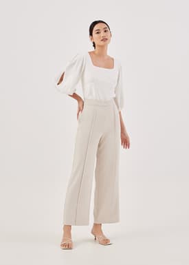 Shae Bustier Puff Sleeve Top