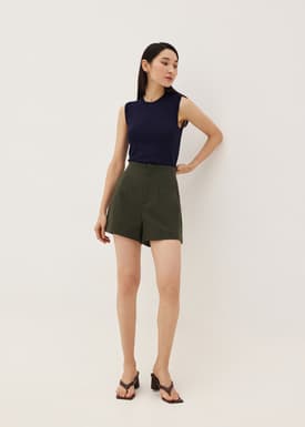 Ellsie Crew Neck Knit Top