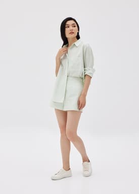 Amilea A-line Striped Shorts