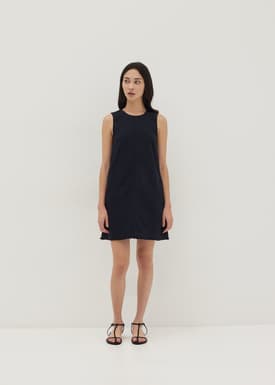 Erise Cotton Shift Mini Dress