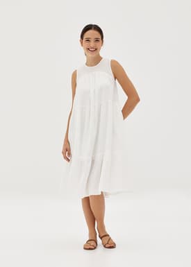 Viv Tiered Trapeze Dress