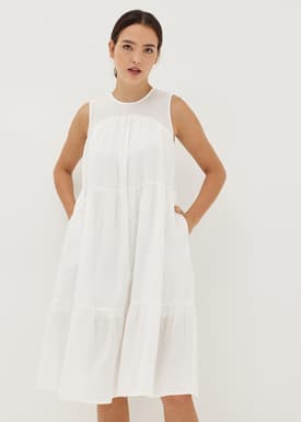 Viv Tiered Trapeze Dress