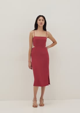 Jania Side Cut Out Pencil Dress