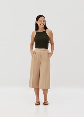 Daliah Crochet Knit Tank Top