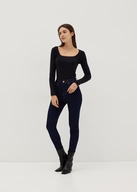 Mikaela Knit Square Neck Top