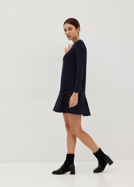 Jurni Neoprene A-line Mini Dress