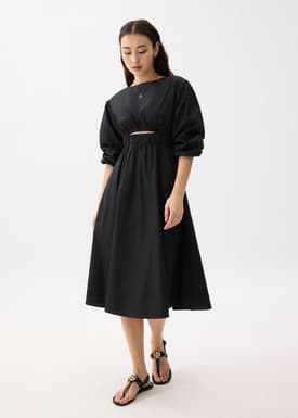 Mabel Cut Out Midi Dress