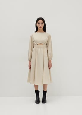 Mabel Cut Out Midi Dress