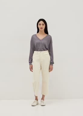 Avianna Sheer Metallic Knit Jumper