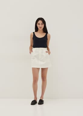 Ilyna Low Back Knit Tank