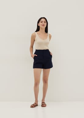 Ilyna Low Back Knit Tank