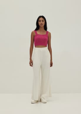 Laila Cable Knit Tank