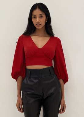 Angeline Padded Back Tie Top