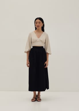 Angeline Padded Back Tie Top
