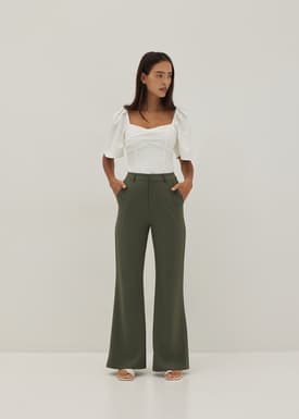 Rachelle Ruched Bustier Top