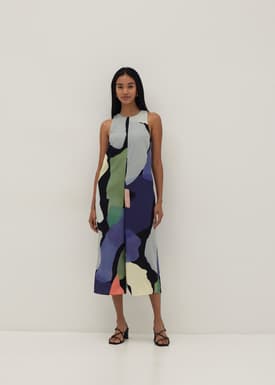 Olenna Straight Leg Jumpsuit in Joyous Affair