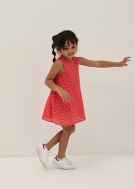 Celia Broderie Trapeze Romper