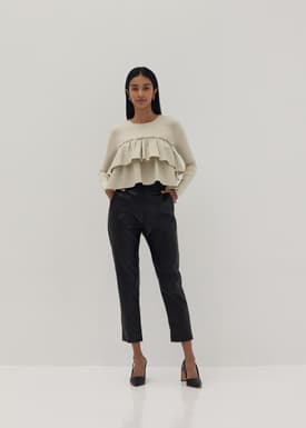 Bernice Tiered Frill Top