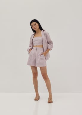 Camae Striped Crop Top