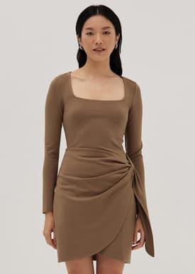 Aerin Wrap Mini Dress