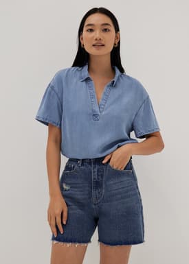 Ridley Chambray Relaxed Shirt