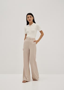 Maevis Collar Knit Top