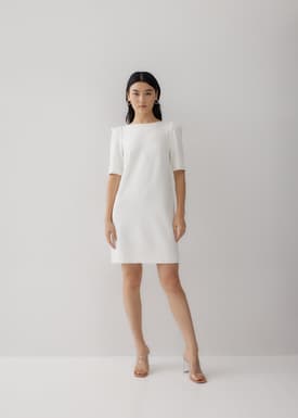 Libby Shift Puff Sleeve Dress