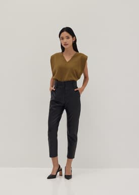 Denise Padded V-Neck T-Shirt
