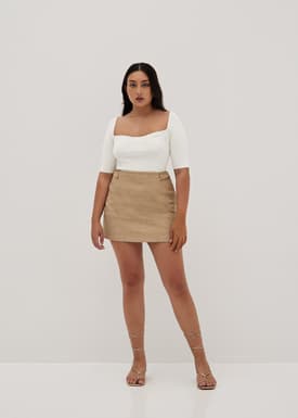 Elowe Bustier Knit Top