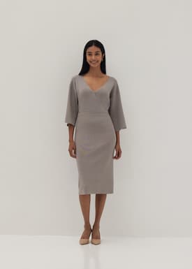 Tori Column Midi Knit Dress